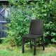 Vanda m�anyag rattan hat�s� kerti sz�k grafit sz�rke
