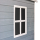 Hesler 8060 kerti t�rol� h�z sz�rke-feh�r
