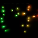 Heylight j�gcsapf�z�r, 300 x 40 cm, 100 RGB LED, fekete k�bel, IP44, BT vez�rl�s
