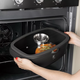 Berlinger Haus Antracit Collection pecsenyes�t�, �veg fed�vel, 32 x 21 x 10.6 cm, 6l, aroma gomb