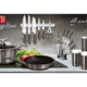 Berlinger Haus Carbon Pro Collection 6 r�szes ed�nyk�szlet m�rv�ny bevonattal