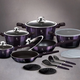 Berlinger Haus Purple Eclipse Collection 15+3 r�szes ed�nyk�szlet tit�n bevonattal