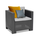 City m�anyag kerti sz�k grafit sz�rke