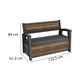 Decocoat m�anyag kerti pad 227 literes t�rol�val di�