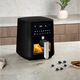 Berlinger Haus Black Rose Collection Air Fryer forr� leveg�s s�t� �tl�tsz� ablakkal, 5L