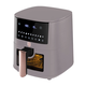 Berlinger Haus Taupe Collection Air Fryer digit�lis forr� leveg�s s�t� �tl�tsz� ablakkal, 8 L