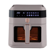 Berlinger Haus Taupe Collection Air Fryer digit�lis forr� leveg�s s�t� �tl�tsz� ablakkal, 6L
