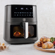 Berlinger Haus Antracit Collection Air Fryer digit�lis forr� leveg�s s�t� �tl�tsz� ablakkal, 8 L