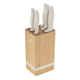 Berlinger Haus Sahara Collection 6 r�szes rozsdamentes ac�l k�sk�szlet bambusz k�start� �llv�nnyal