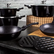 Berlinger Haus Metallic Line Shine Black Edition m�ly serpeny� m�rv�ny bevonattal, fed�vel