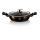 Berlinger Haus Metallic Line Shine Black Edition l�bas m�rv�ny bevonattal, fed�vel, 24 cm