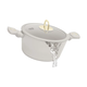 Berlinger Haus Sahara Collection magas l�bas tit�n bevonattal, fed�vel, 30 cm