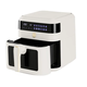 Berlinger Haus Sahara Collection Air Fryer digit�lis forr� leveg�s s�t� �tl�tsz� ablakkal, 6L