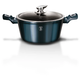 Berlinger Haus Metallic Aquamarine Line magas l�bas m�rv�ny bevonattal, fed�vel, 30 cm