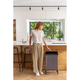 Curver Verto High m�anyag belt�ri fedeles szemetes 54L r�zsasz�n-fekete
