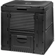 E-Composter 470L m�anyag kerti komposzt�l�, aljzat n�lk�l fekete