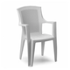 Eden rattan hat�s� karf�s m�anyag kerti sz�k feh�r O236