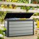Denali Duotech m�anyag kerti t�rol� l�da 757L barn�s - sz�rke