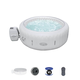 Lay-Z-Spa PARIS felf�jhat� jakuzzi f�t�ssel 196 x 66 cm, LED-vil�g�t�ssal