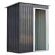 MIR0305 kerti f�m t�rol� h�z antracit sz�rke