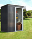 MIR0305 kerti f�m t�rol� h�z antracit sz�rke