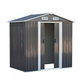MIR0406 kerti f�m t�rol� h�z antracit sz�rke
