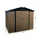 MIR0608 B kerti f�m t�rol� h�z barna