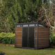Signature Pent 9x7 m�anyag kerti h�z di�