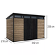 Signature Pent 11x7 m�anyag kerti h�z k�ris