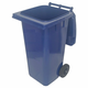 M�anyag kerti hullad�kgy�jt� kerekes 120 Literes k�k