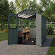 Potting Shed k�lt�ri m�anyag kerti t�rol� h�z z�ld