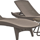 Pacific m�anyag rattan hat�s� kerti szett asztallal cappuccino
