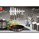 Berlinger Haus Carbon Pro Collection magas l�bas m�rv�ny bevonattal, k�tf�le fed�vel, 24 cm
