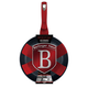 Berlinger Haus Metallic Line Serpeny� m�rv�ny bevonattal, met�l k�ls� bevonattal, 26 cm, burgundy