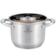 Blaumann Satin Gourmet Line faz�k, rozsdamentes ac�l, fed�llel, 20 cm