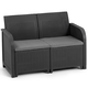 Sanremo kerti b�tor szett Chicago asztallal grafit sz�rke