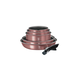 Berlinger Haus I-Rose Collection 12 r�szes ed�nyk�szlet tit�n bevonattal, met�l k�ls� bevonattal, pi