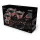 Berlinger Haus I-Rose Collection 15 r�szes ed�nyk�szlet tit�n bevonattal, pink met�l