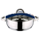 Blaumann Gourmet l�bas fed�vel, rozsdamentes ac�l 22 cm