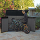 Cortina Mega m�anyag kerti t�rol� sz�rke