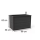 Maple Mobile Urban m�anyag vir�g�gy�s sz�rke