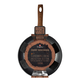 Ebony Line serpeny� gr�nit-m�rv�ny bevonattal, r�zsafa mint�zat� ny�llel, 20 cm