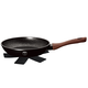 Ebony Line serpeny� gr�nit-m�rv�ny bevonattal, r�zsafa mint�zat� ny�llel, 20 cm