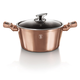 Berlinger Haus Metallic Rosegold Line magas l�bas m�rv�ny bevonattal, met�l k�ls� bevonattal, fed�ve