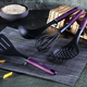Berlinger Haus Purple Eclipse Collection 7 r�szes nylon konyhai eszk�z k�szlet �llv�nnyal