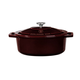 Berlinger Haus Metallic Burgundy Line �nt�ttvas ov�lis s�t�ed�ny fed�vel, 30 cm