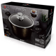 Berlinger Haus Primal Gloss Collection magas l�bas tit�n bevonattal, k�tf�le fed�vel, 20 cm