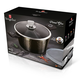 Berlinger Haus Primal Gloss Collection magas l�bas tit�n bevonattal, k�tf�le fed�vel, 28 cm