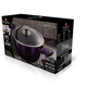 Berlinger Haus Purple Eclipse Collection magas l�bas tit�n bevonattal, k�tf�le fed�vel, 20 cm