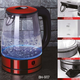 Berlinger Haus Metallic Burgundy Line elektromos v�zforral�, 1,7 liter, 2200 W